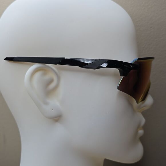 New Oakley Men's Oo9471 Encoder Rectangular Sunglasses Polished Black/Prizm - Picture 3 of 10